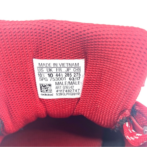 Men’s Adidas Red Speed Trainer 3.0 Athletic Training Shoe- 10.5 - Picture 4 of 5
